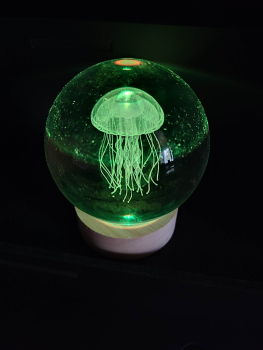 Hologrammkugel - Qualle - Farbwechsel